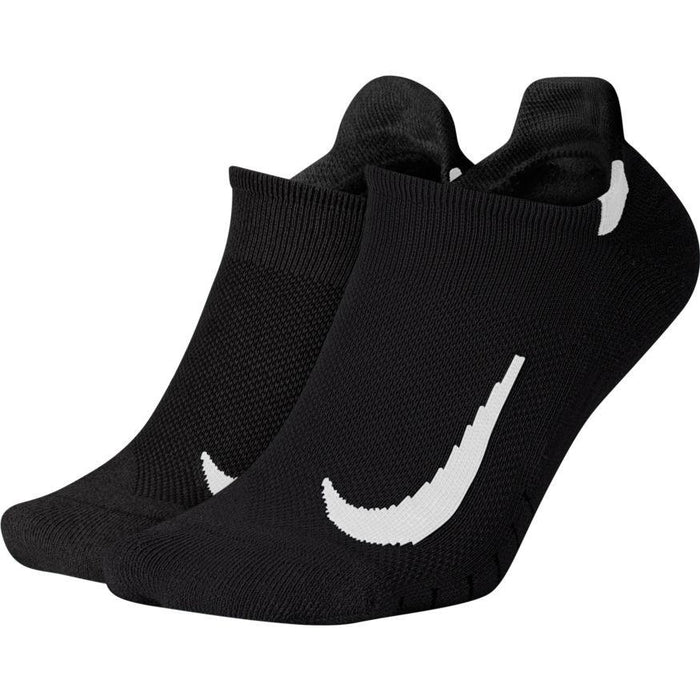 Nike Multiplier Running No-Show Socks (2 Pairs)