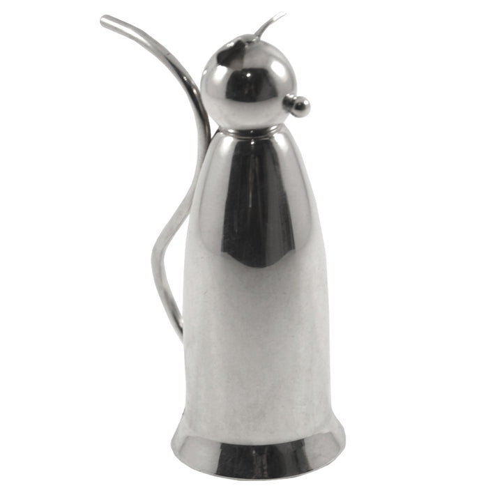 Vintage Napier Silver Plate Cat Curvy Tail Jigger | The Hour Shop