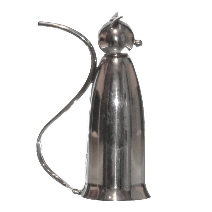 Vintage Napier Silver Plate Cat Curvy Tail Jigger Side | The Hour Shop