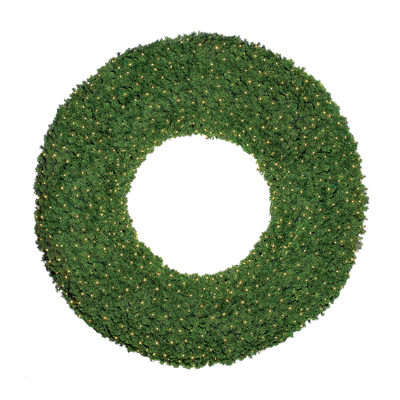 Dekra-Lite Natural Mountain Pine Wreath