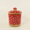 Nicholas Mosse - Lidded Sugar Bowl, Red Lawn