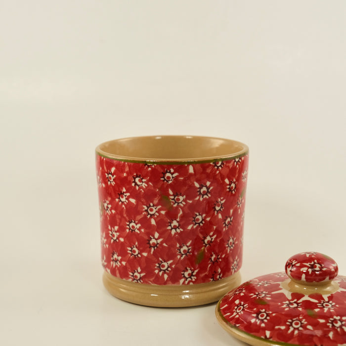 Nicholas Mosse - Lidded Sugar Bowl, Red Lawn