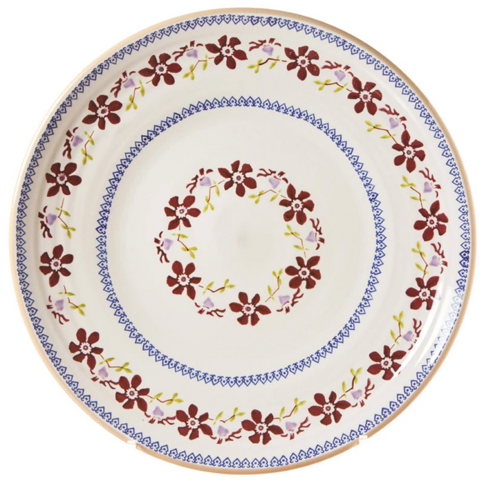 Nicholas Mosse - Shallow Dish, Clematis