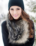 Noble Wolf Faux Fur Eternal Scarf Donna Salyers