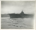 Official Navy Photo of WWII era USS Franklin (CV-13) Aircraft Carrier - Annapolis Maritime Antiques