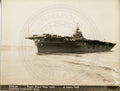 Official Navy Photo of WWII era USS Wasp (CV-18) Aircraft Carrier - Annapolis Maritime Antiques