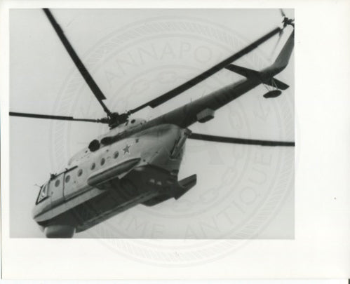 Official U.S. Navy photo of Soviet aircraft - Annapolis Maritime Antiques