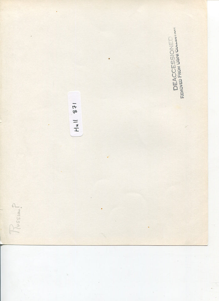 Official U.S. Navy photo of Soviet warship - Annapolis Maritime Antiques