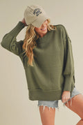 Olive Knit Sweater