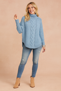 Oliwia | Oversized turtleneck sweater