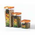 container 1.8 Liters orange front view