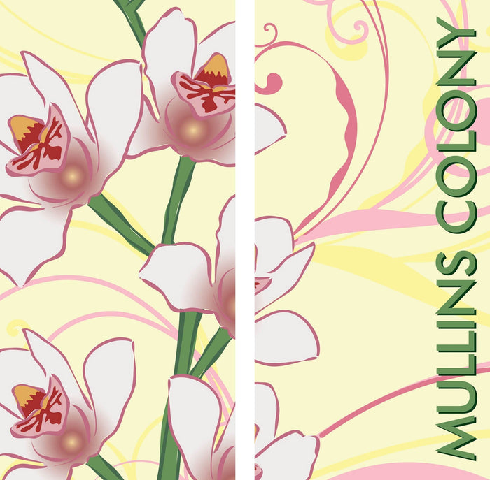 Orchids Double Vinyl Banner Set Dekra-Lite