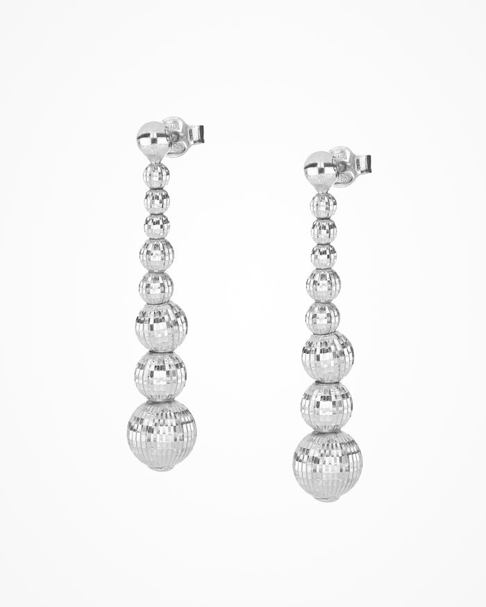 Orecchini Crystal Gala in argento placcati rodio