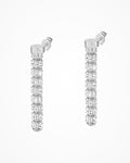 Orecchini in argento Infinity Round
