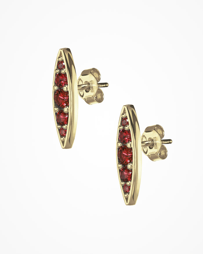 Orecchini in argento Iris