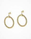 Orecchini in argento Spring Twist