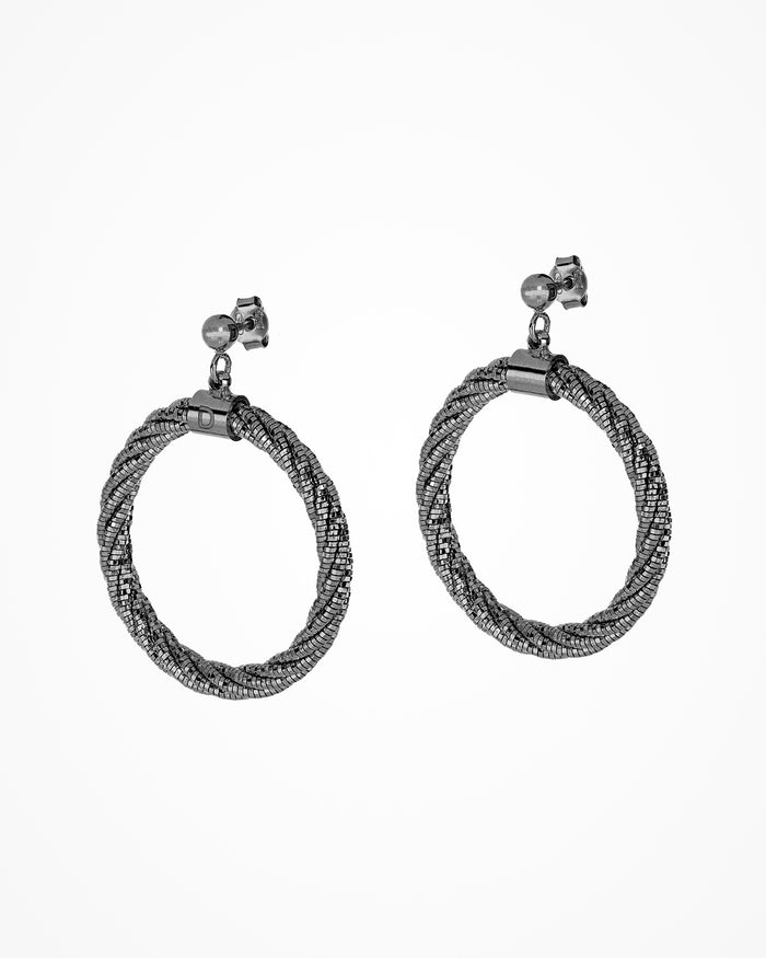 Orecchini in argento Spring Twist
