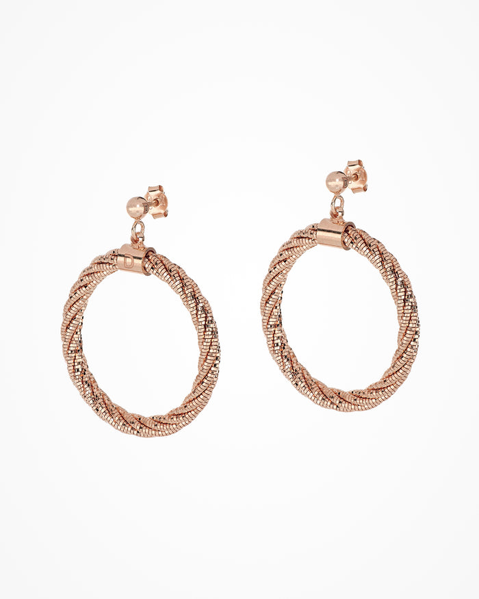 Orecchini in argento Spring Twist