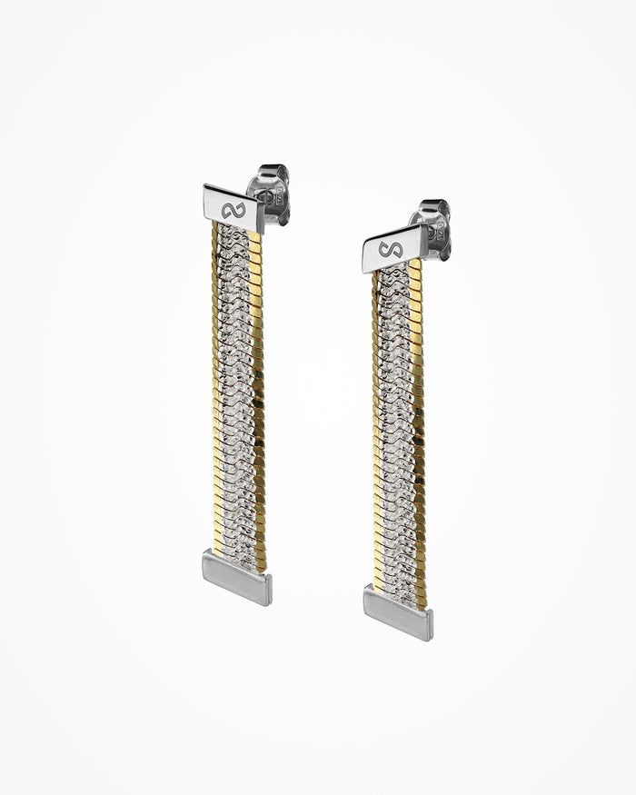 Orecchini in argento Wonder Pave