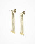 Orecchini in argento Wonder Rail