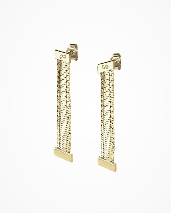 Orecchini in argento Wonder Rail