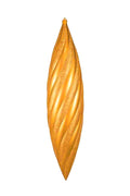 Dekra-Lite 25" Gold Ornament Spiral Shuttle w-Gold Glitter