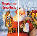 Painted Santa Double Vinyl Banner Set Dekra-Lite