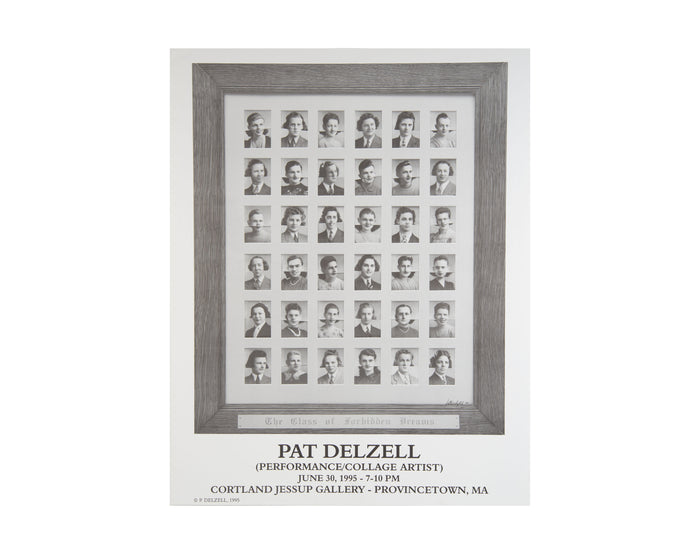 Pat Delzell 1995 Signed Cortland Jessup Gallery Poster