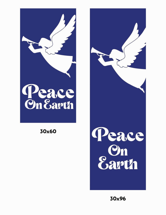 Peaceful Angel Single Vinyl Banner Dekra-Lite
