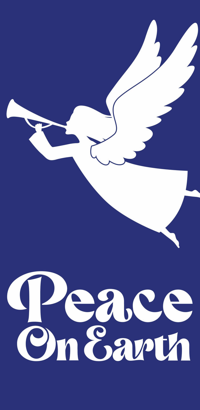Peaceful Angel Single Vinyl Banner Dekra-Lite
