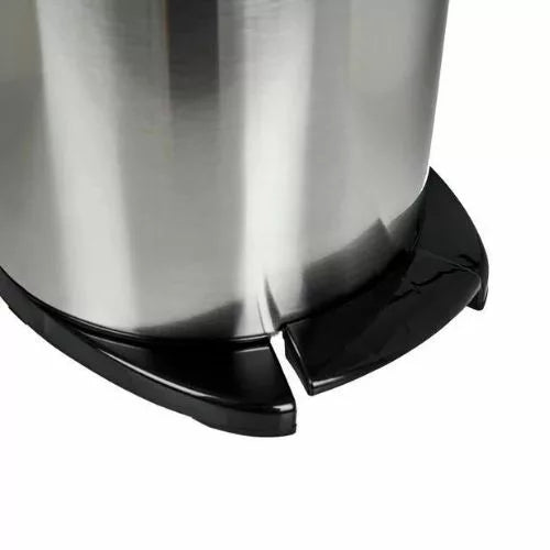 trash can in Egyptian home silver