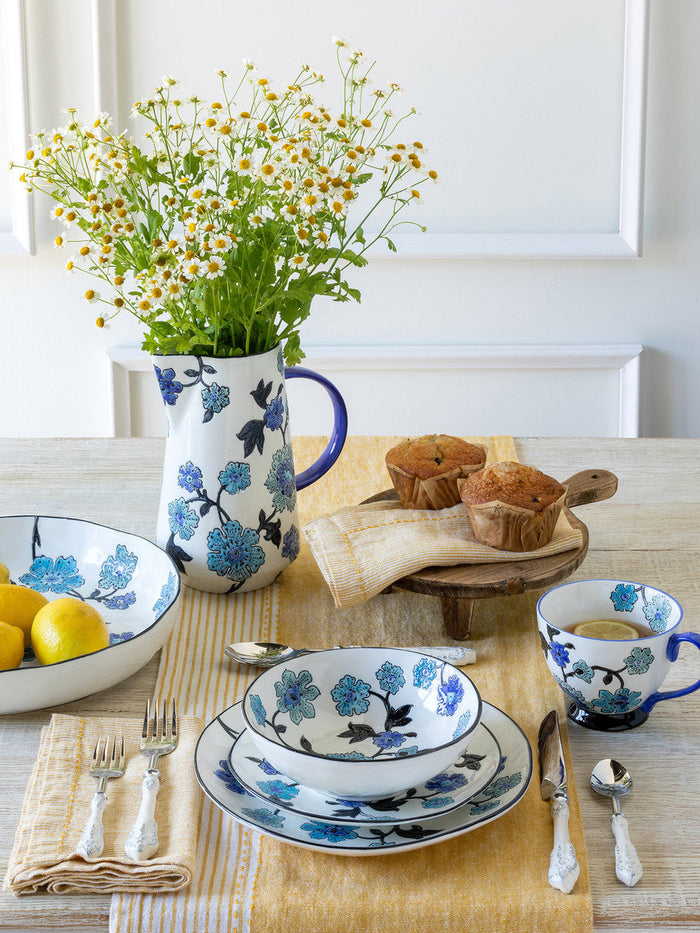 Periwinkle Vine Collection Blue Floral Tea Cup Parkhill