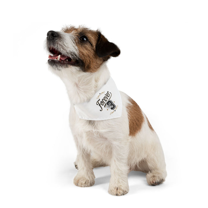 Pet Bandana — "Forever 3" Funny Dog Bandana (Forever 21 Parody)