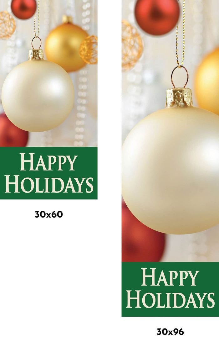 Photographic Ornament Drop Single Vinyl Banner Dekra-Lite