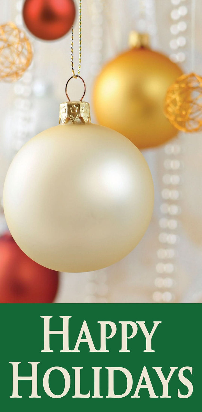 Photographic Ornament Drop Single Vinyl Banner Dekra-Lite