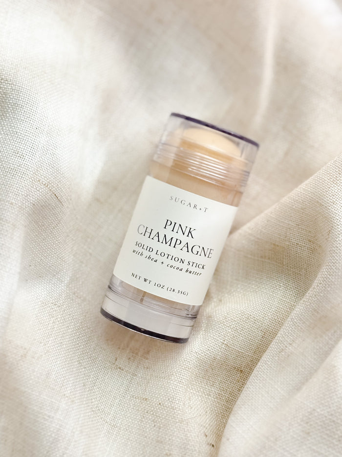 Pink Champagne Solid Lotion Stick