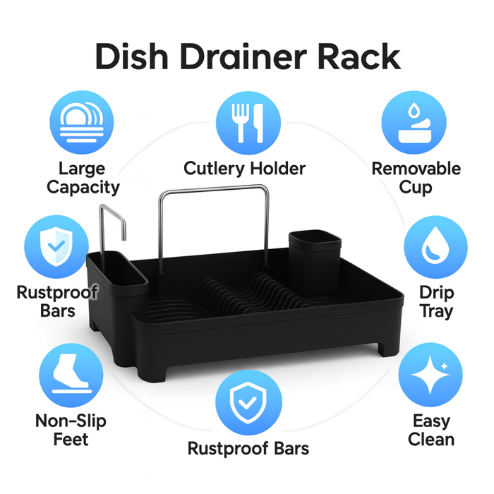 Primanova dish drainer in Egyptian home beige
