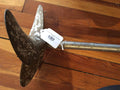 Prop, w/ 5ft. long Shaft, Bronze - Annapolis Maritime Antiques