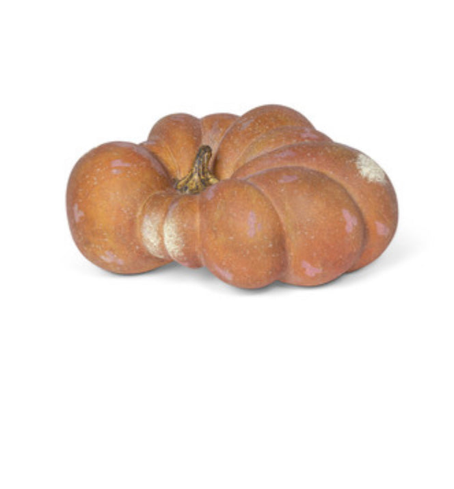 Realistic Faux Flat Bottom Boy Pumpkin