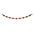 Dekra-Lite Red, Gold, and Apple Green Giant Bead Ornament Stringers