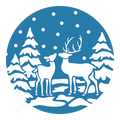 Reindeer Gobo Dekra-Lite