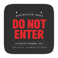 Restricted Area Car Sunshade — UV Windshield Sun Shade