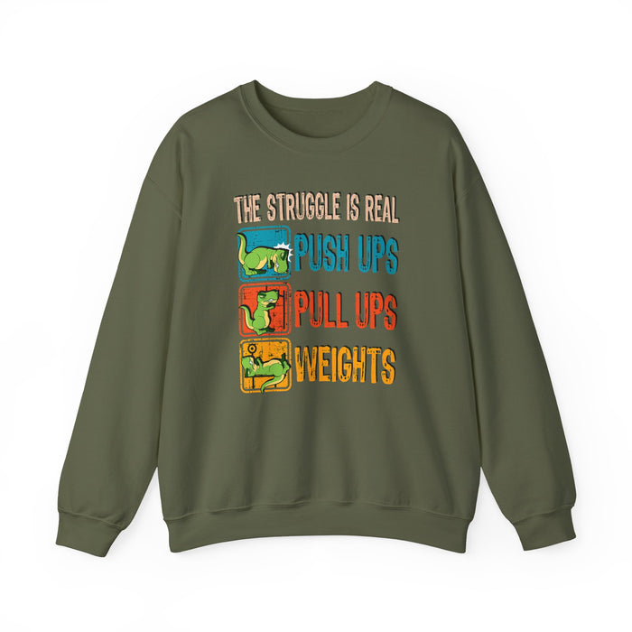 Retro Gym Grit Crewneck