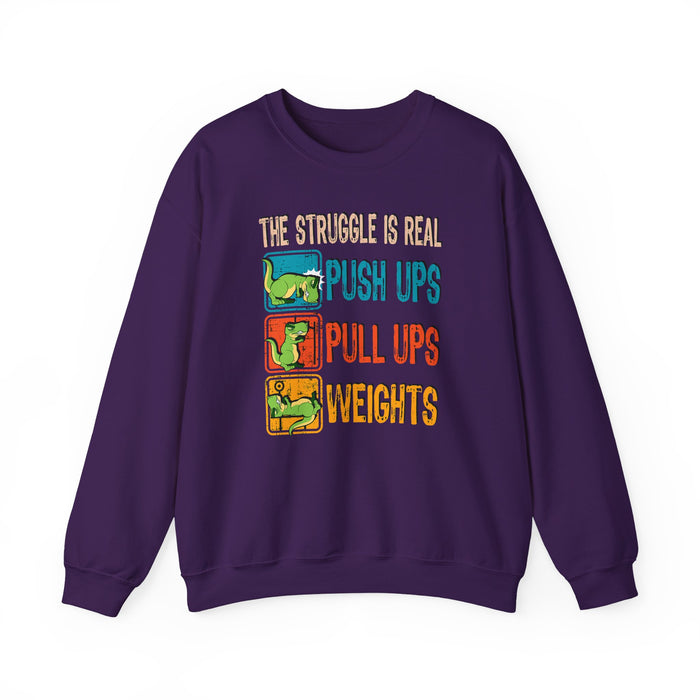 Retro Gym Grit Crewneck