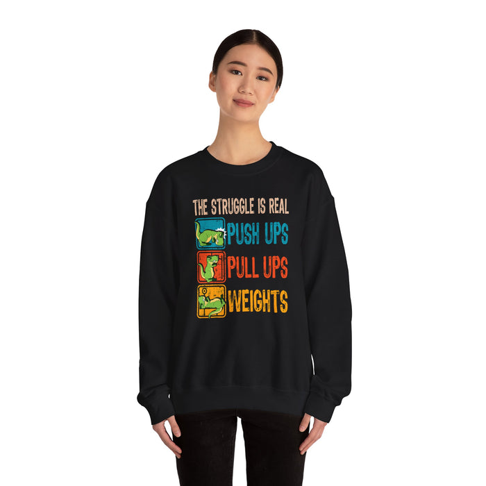 Retro Gym Grit Crewneck
