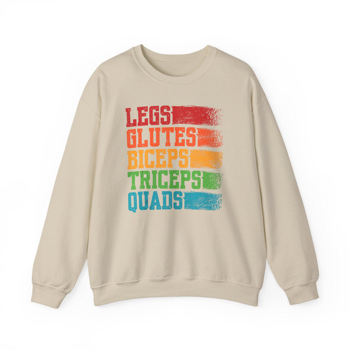 Retro Lift Rainbow Crewneck