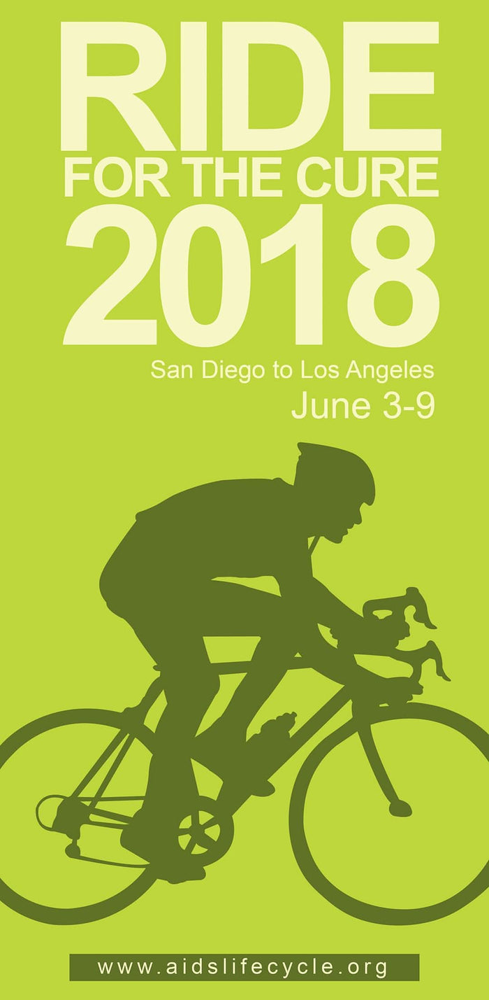 Ride For The Cure Single Vinyl Banner Dekra-Lite
