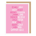"Romeo + Juliet" Valentine's Day Card