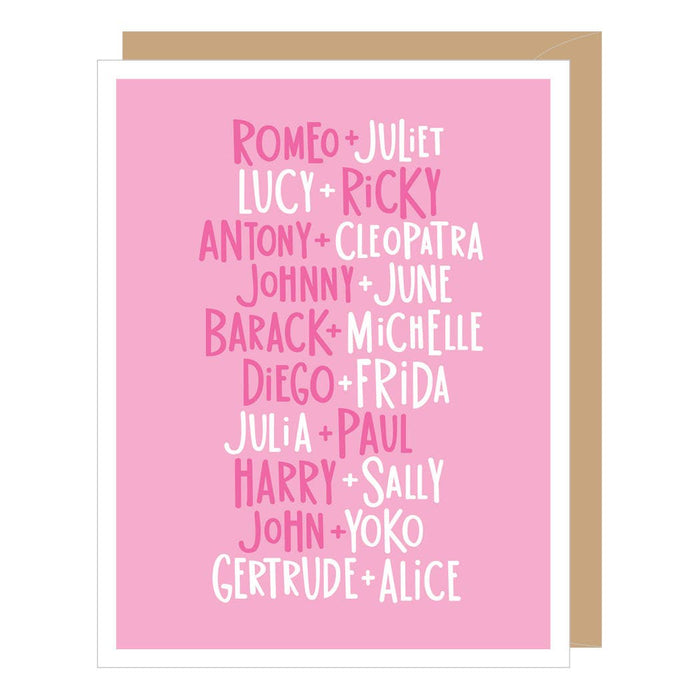 "Romeo + Juliet" Valentine's Day Card