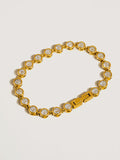 Round Rhinestone Bracelet